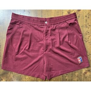 Nike Court Challenge Black 80s 90s Andre Agassi Tennis Vintage Rare Shorts - Lrg